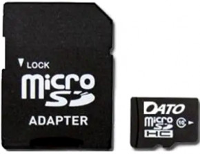  ' Dato MicroSDHC 8GB UHS-I Class 10 SD-adapter (DTTF008GUIC10)