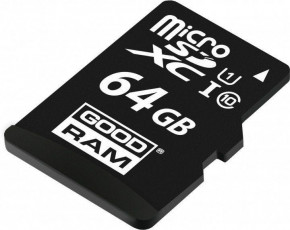   Goodram 64Gb  microSDXC class 10 UHS-I + adapter (M1AA-0640R12) 4