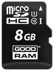   Goodram microSDHC/SDXC class 10 UHS-1 SD adapter 8Gb #I/S