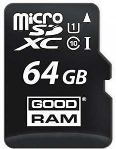   Goodram microSDHC/SDXC class 10 UHS-1 SD adapter 64Gb #I/S