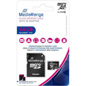  ' Mediarange 64GB microSD class 10 (MR955) 3