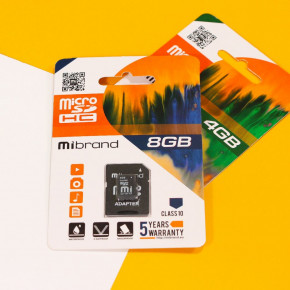  ' Mibrand MicroSDHC 32gb 10 Class & Adapter 