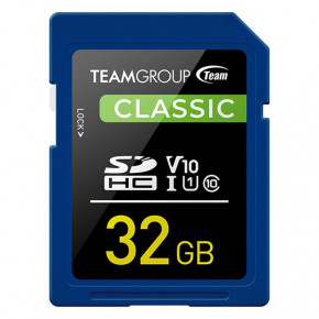   SDHC  32GB UHS-I Class 10 Team Classic (TSDHC32GIV1001)