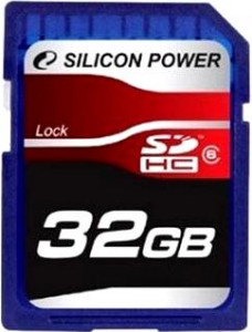   Silicon Power SDHC 32 GB Class 6