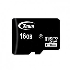   MicroSDHC 16GB Class 10 Team (TUSDH16GCL1002)