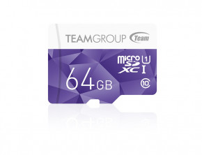   MicroSDXC 64GB UHS-I Team Color Purple (TCUSDX64GUHS02)