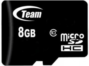  ' MicroSDHC 8GB Class 10 Team (TUSDH8GCL1002)