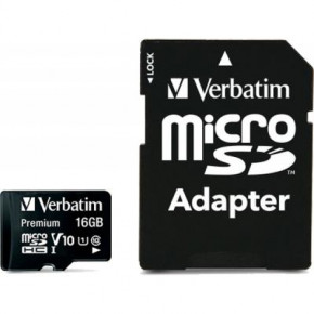   Verbatim 16GB microSDHC class 10 (MDAVR-10/G)