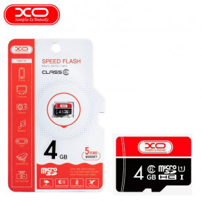   XO MicroSDHC 4GB class 6