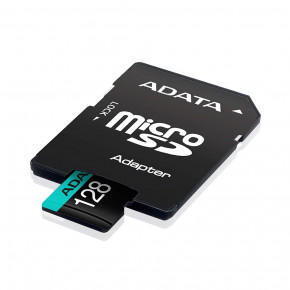  ' A-DATA GAMMIX microSDXC Premier Pro 128GB Class 10 UHS-I (U3) V30 A2 W-85MB/s R-100MB/s +SD- (AUSDX128GUI3V30SA2-RA1) 3