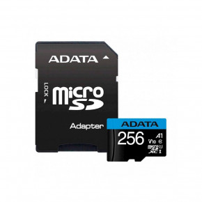   A-DATA microSDXC Premier 256GB Class 10 UHS-I V10 A1 100 / +SD- (AUSDX256GUICL10A1-RA1)