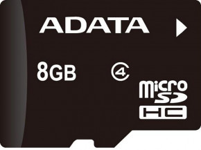   A-Data microSDHC class 4 8Gb