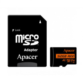   Apacer 512GB microSD class 10 UHS-I U3 (AP512GMCSX10U8-R)