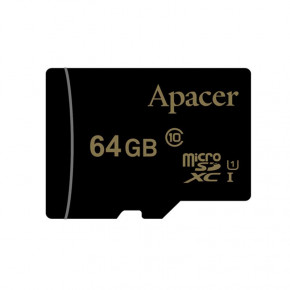   MicroSDXC 64GB UHS-I Class 10 Apacer + Adapter SD (AP64GMCSX10U1-R)