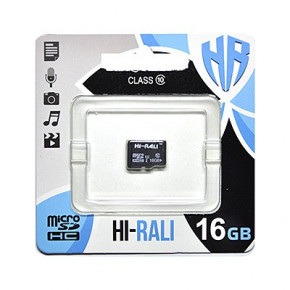   micro SDHC HI-RALI 16GB class 4 ( ) HI-16GBSDCL4-00