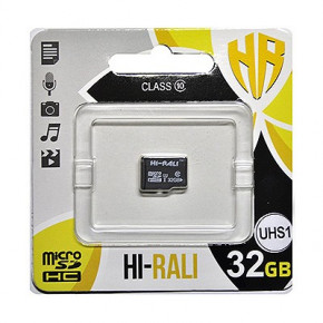   MicroSDHC 32GB UHS-I Class 10 Hi-Rali (HI-32GBSD10U1-00)