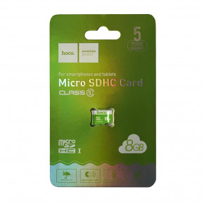   microSDHC Hoco 8 Gb TF high speed Class 10