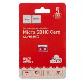   Hoco MicroSD 16GB Class 10 (ZE35011864) 5