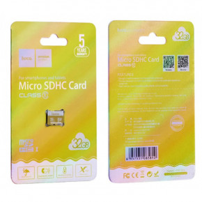   Hoco Micro SDHS 32GB Ƹ 3