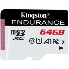    MicroSDXC 64GB UHS-I Class 10 Kingston High Endurance (SDCE/64GB) (1)