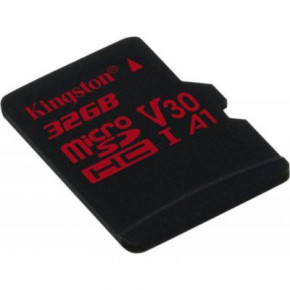   MicroSDHC 32GB UHS-I/U3 Class 10 Kingston Canvas React R100/W80MB/s (SDCR/32GBSP)