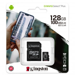  ' Micro128GB Kingston Canvas Select Plus SDXC UHS-1 U1 V10 A1 Class 10, Ret (SDCS2/128GBSP#) 4