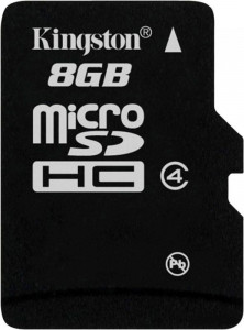   Kingston microSDHC class 4 8Gb