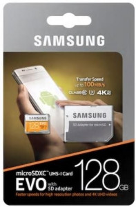   Samsung 128GB microSDXC (MB-MP128GA/APC) 3