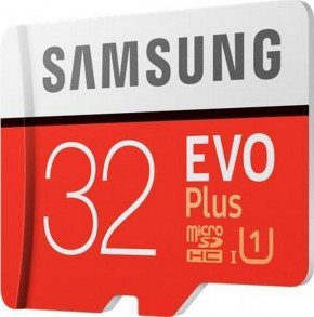   Samsung EVO Plus microSDHC UHS-I lass10 SD adapter 32GB #I/S 3