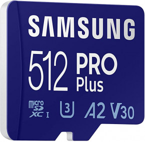   Samsung 512GB PRO Plus microSDXC + Adapter (MB-MD512KA/AM) 3