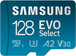    Samsung 128GB EVO Select microSDXC + Adapter (MB-ME128KA/AM) (0)