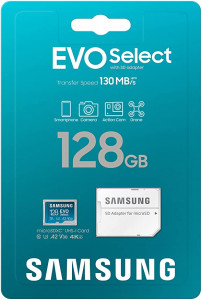    Samsung 128GB EVO Select microSDXC + Adapter (MB-ME128KA/AM) (2)