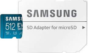   Samsung 512GB EVO Select microSDXC + Adapter (MB-ME512KA/AM) 5