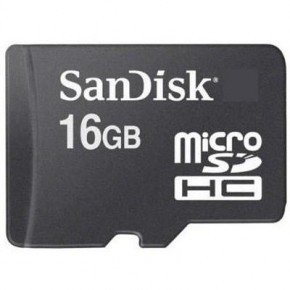   Sandisk 16Gb microSDHC class 4 (SDSDQM-016G-B35NSDSDQM-016G-B35)