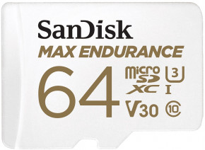   SanDisk 64GB microSDXC C10 UHS-I U3 Max Endurance