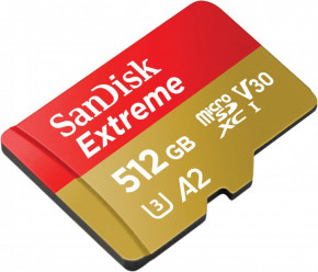 ����� ����� SanDisk microSD 512GB C10 UHS-I U3 R170/W80MB/s Extreme V30 (SDSQXAV-512G-GN6MN) 3