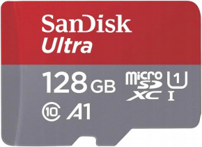   SanDisk microSDXC  128GB Class 10 UHS-I A1 140 / (SDSQUAB-128G-GN6IA)