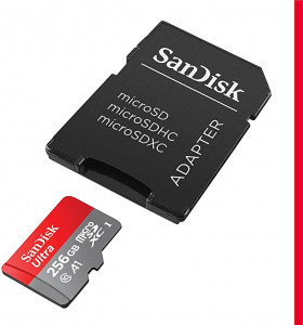    SanDisk 256GB Ultra microSDXC UHS-I + Adapter (SDSQUA4-256G-GN6MA) (1)