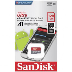   SANDISK 128GB microSDXC class 10 UHS-I (SDSQUAR-128G-GN6MA) (WY36dnd-148422) 3