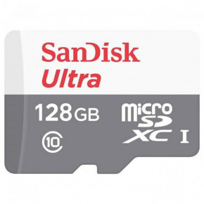   SANDISK 128GB microSDXC class 10 UHS-I Ultra (SDSQUNS-128G-GN6MN) (WY36dnd-232209)