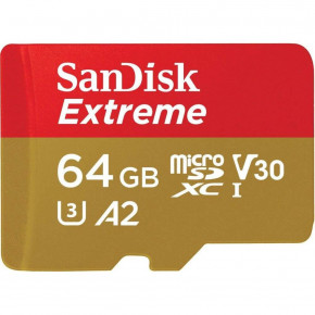   SANDISK 64GB microSDXC class 10 UHS-I U3 Extreme V30 (SDSQXA2-064G-GN6MA) (WY36dnd-232225) 4