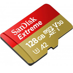  ' SanDisk microSDXC Extreme 128GB Class 10 UHS-I (U3) V30 A2 W-90MB/s  SD (SDSQXAA-128G-GN6MA) 3