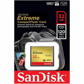   Sandisk CompactFlash 32GB Extreme (SDCFXSB-032G-G46) (WY36dnd-128744)