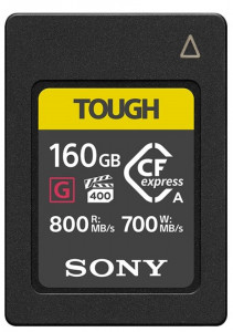   Sony CFexpress Type A 160GB R800/W700MB/s Tough (CEAG160T.SYM)