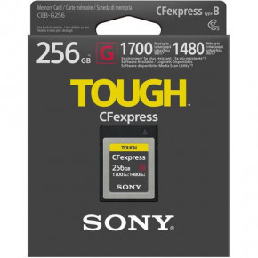   Sony CFexpress Type B 256GB R1700/W1480 (CEBG256.SYM) 3