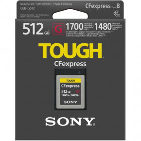   Sony CFexpress Type B 512GB (CEBG512.SYM) 3