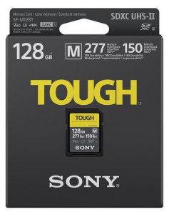  ' Sony 128GB SDXC C10 UHS-II U3 V60 R277/W150MB/s Tough (SFM128T.SYM) 3