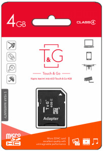  ' micro SDHC T&G 4GB class 4 ( ) TG-4GBSDCL4-01 3