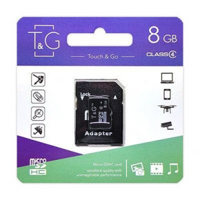   micro SDHC T&G 8GB class 4 ( ) TG-8GBSDCL4-01