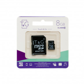   T&G MicroSDHC 8gb 10 class